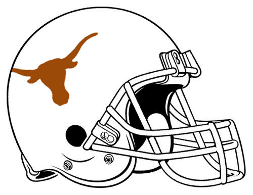 Texas Longhorns 1977-Pres Helmet Logo iron on paper